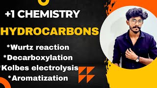 Plusone Chemistry  Hydrocarbon  Wurtz decarboxylation kolbes aromatization [upl. by Avon]