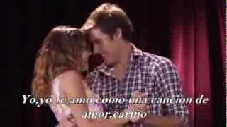 violetta y leonLOVE YOU LIKE A LOVE SONG´´ OFFIICIAL [upl. by Enirbas]