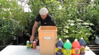 General Hydroponics HowTo Mixing Flora Series [upl. by Ahsead]