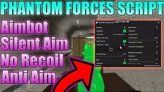 PHANTOM FORCES ScriptHack GUI External AIMBOT ESP TRIGGERBOT amp MORE [upl. by Paradies542]