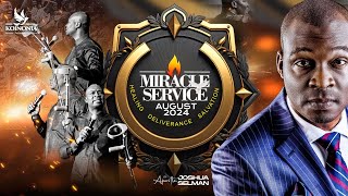 AUGUST 2024 MIRACLE SERVICE WITH APOSTLE JOSHUA SELMAN 25082024 [upl. by Emoryt]