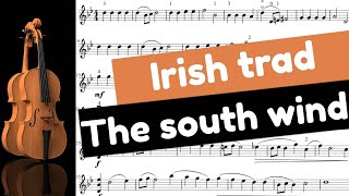 The South Wind au Violon  Traditionnel Irlandais  Irish traditional for Violin [upl. by Yesnnyl]