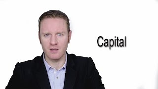 Capital  Meaning  Pronunciation  Word World  Audio Video Dictionary [upl. by Manwell239]