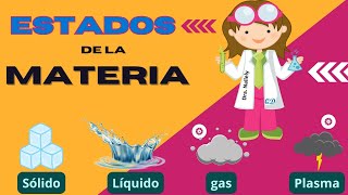 Estados de la materia sólido líquido gas y plasma [upl. by Annirak]