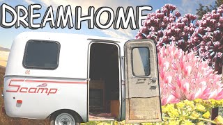 LIVING in a 13 SCAMP TRAILER with my OFF GRID SUBARU OUTBACK BLM CAMPING Antelope Oregon [upl. by Genni34]