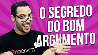 COMPETÊNCIA 3 ARGUMENTAÇÃO  Prof Romulo Bolivar [upl. by Rehtnug897]