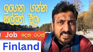 ඉගෙන ගන්න සල්ලිත් දීලා job දෙන රටක් vlog 23 [upl. by Meean]