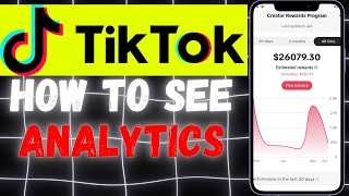 How To Find Tiktok Analytics in 2024 [upl. by Kassie]