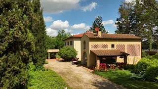 Villa con piscina panoramica nel cuore del Chianti  Villa with pool in the heart of Chianti [upl. by Arthur]