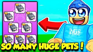 This is how i hatch TONS OF HUGE PETS In Pet Simulator 99 [upl. by Danielle]