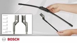 Bosch Wiper Blades  Toplock Installation Video II10141 [upl. by Reffinej]