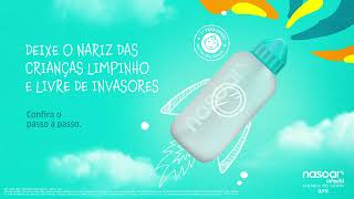 Como fazer lavagem nasal com Nasoar Infantil [upl. by Smoot]