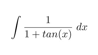 Integral of 11tanx substitution [upl. by Keelin]