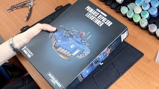 Space Marine Primaris Repulsor Executioner  Unboxing [upl. by Ylremik]