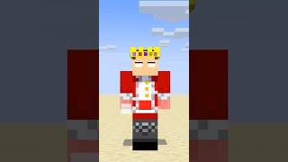 TechnoBrine Building Anime Figure Challenge  Herobrine  Technoblade minecraft shorts [upl. by Ringe]