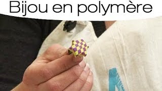 Bijoux en pâte fimo  créer une bague [upl. by Aitahs]