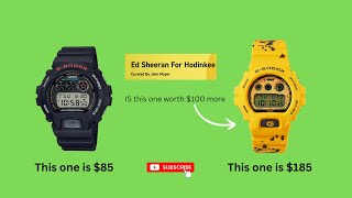 Is the Ed Sheeran G Shock worth 100 more than a standard DW6900 [upl. by Nilrah573]