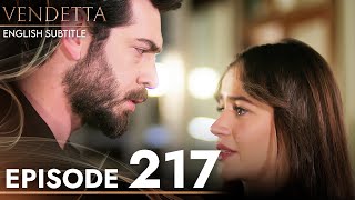 Vendetta  Episode 217 English Subtitled  Kan Cicekleri [upl. by Christmas681]