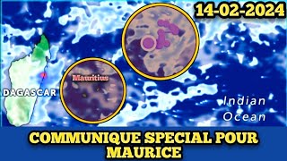 Actualités météo spéciales pour lîle Maurice aujourdhui 14 février [upl. by Rialb]