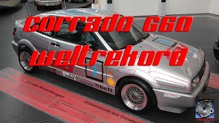 Volkswagen Corrado G60 Weltrekord  sechs Rekorde bei über 270kmh im Jahr 1988 [upl. by Brnaby]