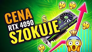 Szok Ceny GeForce RTX 4090 Szybują w Górę Czy To Wszystko Wina Serii 5000 [upl. by Aneev656]