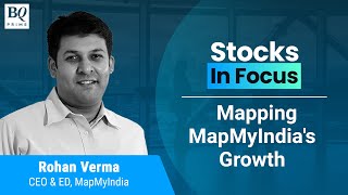 Stocks In Focus With MapMyIndia  BQ Prime [upl. by Dekow]