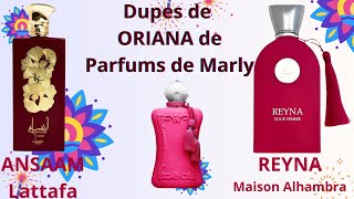 📣ANSAAM de Lattafa y REYNA de Maison Alhambra Dupes de Oriana de Parfums de Marly🤔 [upl. by Chrisy475]