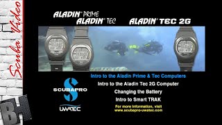 SCUBA Introduction to Aladin Prime amp Aladin Tec Dive Computers [upl. by Marylin]