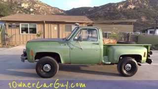 1975 Chevy K10 Stepside 4x4 Manual 350 V8 Pickup Truck Classic Project Video 1 [upl. by Rogergcam]