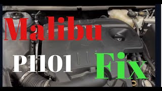 CHEVY MALIBU P1101 TROUBLE CODE EASY FIX [upl. by Myrle597]