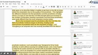 Expository Essay Example [upl. by Taft974]