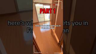 Unbelievable Apartment home in Fukuoka Part 1 japan shorts youtubeshorts trending tokyo [upl. by Fitting]