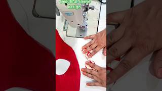 How to make sleeves design cutting and stitching kurti sleeve design baju design starboutique [upl. by Sandy]