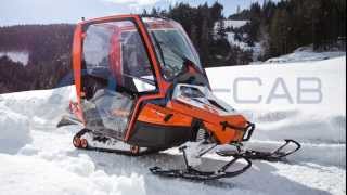 SKICAB The new cabin for snowmobile [upl. by Durkee699]