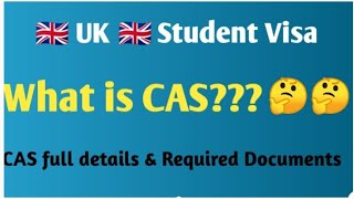 CASCAS LetterStudy in ukCAS DocumentsStudy Abroad Teesside university uk student visa process [upl. by Debor]