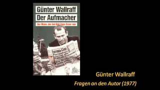 Günter Wallraff  Wie abeitet die BILDZeitung Audio 1977 34 [upl. by Trilbie]