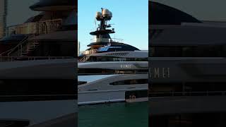 Kismet Megayacht drone flight [upl. by Kired]