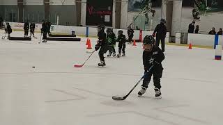 031123 Dallas Stars Learn To Play  Dad Broomball on Ice Children’s Health StarCenter McKinney [upl. by Marva]