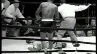 Ingemar Johansson vs Floyd Patterson II  June 20 1960  Rounds 4 amp 5 [upl. by Ariom969]