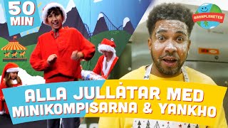 Julmusik med Minikompisarna och Yankho  Pepparkaksgubbar En sockerbagare Midnatt råder etc [upl. by Issac]