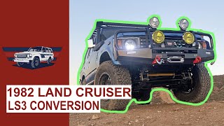 1982 Toyota Land Cruiser FJ60 LS3 Conversion OffRoad [upl. by Habeh]