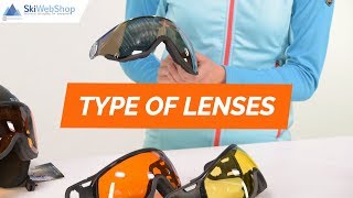 Different Types Of Lenses l SkiWebShop [upl. by Dorahs]