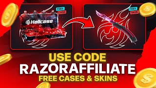 Hellcase Promo Code Hellcase Free Cases Free Skins 2024 [upl. by Aiciles]