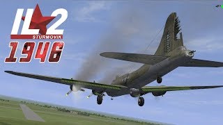 IL2 1946 Landing damaged bombers [upl. by Cindie]