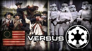 Continental Army vs Galactic Empire 12 Muskets vs Star Wars  Men of War Assault Squad 2 [upl. by Cela]