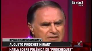 Augusto Pinochet Hiriart recuerda la polémica de los quotPinochequesquot [upl. by Amehr848]