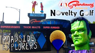 Novelty Golf amp Superdawg DriveIn  Chicago IL  Vintage Mini Golf amp Hot Dog Joint  MidQwest 21 [upl. by Oad]