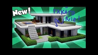 Minecraft Tutoriál pre stavbu Vili Minecraft Villa house Tutorial czsk [upl. by Yager]