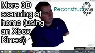 ReconstructMe  3D Scanning using an Xbox Kinect [upl. by Pavkovic]