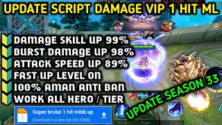 UPDATE ‼️ SCRIPT DAMAGE MOBILE LEGENDS TERBARU 2024 ANTI BANNED 100 WORK [upl. by Emia]